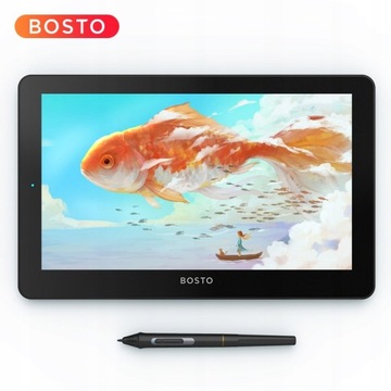 Графический планшет для компьютера BOSTO 12HD с пером