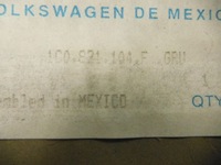 фото thumb №10, Крило переднє праві vw beetle 98- 1c0821104f