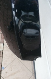 фото thumb №12, Накладка дифузор dół бампера зад s-line audi q3 8u s-line 11-18