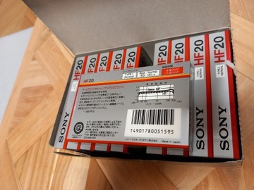 Кассета SONY HF 20 10 шт.