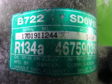фото thumb №7, Lancia lybra компрессор кондиционера 467590360