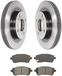 фото thumb №1, Тормозные диски + тормозные колодки перед do ford fiesta vii 7 mk7