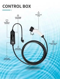 фото thumb №13, Przenośna скло зарядний пристрій ev 16a 3,5 kw ev type1/typ 2 /gbt + сумка безкоштовно