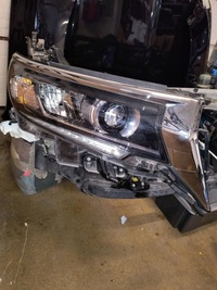 фото thumb №14, Перед kompletny бампер капот pas лампа led toyota land cruiser j150 lift