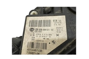 фото thumb №10, Лампа ліва передня bmw 5 touring e61 1zs00999401 2.0l дизель 130kw 2009