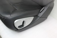 фото thumb №8, Mercedes gl x164 сидіння лівий przed liftem czarna шкіра білий nić