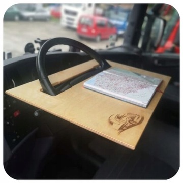Dopłata - Usługa Personalizacji Prawa Strona - Stolik na kierownicę TIR BUS
