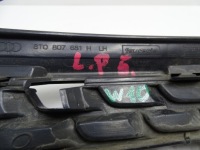 Решітка накладка бампера ліве перед передня audi a4 b8 a5 8t рестайлінг  8t0807681h Зі Шроту, фото thumb