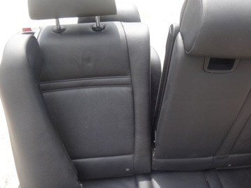 фото thumb №15, Комплект сидений сиденья диван зад чёрная кожа подогрев bmw x5 e70 европа