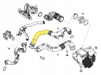 фото thumb №3, Труба wąż интеркулер renault clio iv 0.9 tce