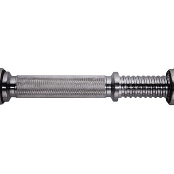 Gryf Prosty Krótki Na Hantle 35 cm + Zaciski HMS