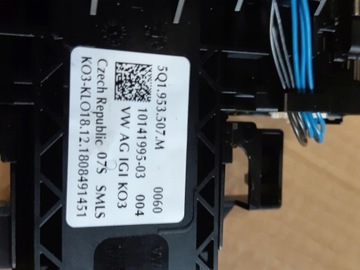 фото thumb №9, Перемикач комбінований підкермові важелі vw skoda 5q0953549