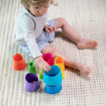 Spiroku Puzzle Pyramid Fat Brain Toys 9 шт.