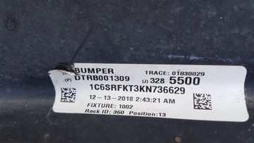 фото thumb №16, Бампер зад dodge ram 18-