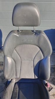 фото thumb №12, Сиденья комплект audi a1 8x 3d s-line полукожа