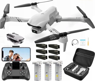 ДРОН ДВЕ WIFI HD КАМЕРЫ Парящая ИГРУШКА 2000 м 3x АККУМУЛЯТОРНЫЕ ИНСТРУКЦИИ PL