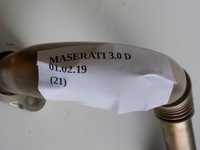 фото thumb №4, Труба трубка шланг egr maserati ghibli 3.0d