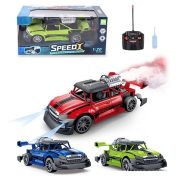 RC АВТОМОБИЛЬ R/C ДЫМНЫЕ ЭФФЕКТЫ СВЕТОДИОДНЫЕ ФАРЫ ПОДАРОК