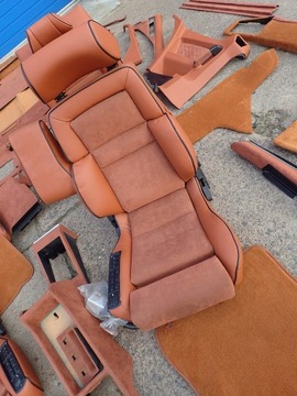 фото thumb №16, Mercedes sec c126 комплектные салон сиденья recaro диван консоль алькантара