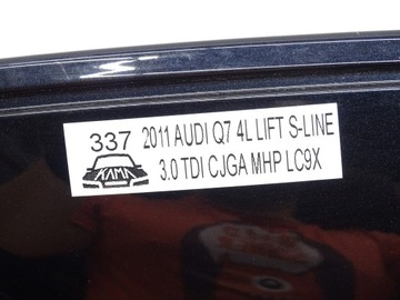 фото thumb №12, Зеркало правые правый перед передние audi q7 4l рестайлинг lc9x 14 + 2 pin 11r