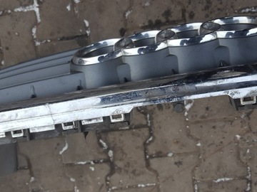 фото thumb №8, Audi a4 b8 08-11r бампер перед переднее решётка радиатора