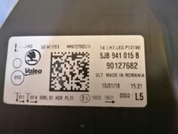 фото thumb №4, Лампа левая фара левый skoda rapid 5j led lift 2016-