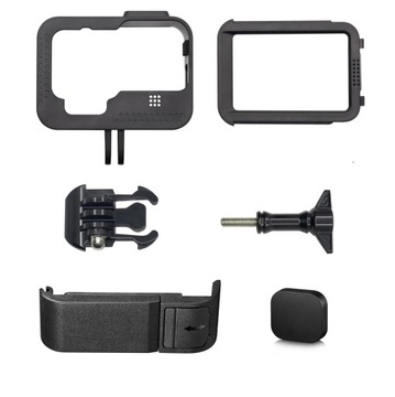 КОМПЛЕКТ Рамка + дверь + крышка SHOOT для GOPRO 12 11 10 9 Hero Black