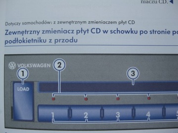 Инструкция по эксплуатации VW RCD 310 Passat B6 VW GOLF V PL