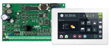 СИСТЕМА СИГНАЛИЗАЦИИ SATEL INTEGRA 32 GSM LTE 7 ДЕТЕКТОРОВ BOSCH SMS PUSH CLIP