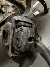 фото thumb №7, Поворотный кулак ступица диск суппорт рычаги перед левый bmw 5 f10 f11 2wd rwd