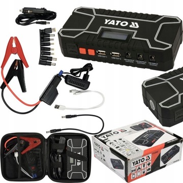 ПУСКОВОЕ УСТРОЙСТВО YATO POWERBANK 12000 мА ЖК-ДИСПЛЕЙ 12 В YT-83082
