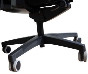 Массивный офисный стул ЧЕРНЫЙ CHAIR BASE, прочный, БОЛЬШОГО диаметра. 70 см