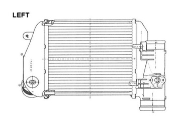 фото thumb №2, Nrf интеркулер vw a6 2,7-3,0tdi левая сторона nrf