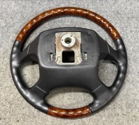 фото thumb №9, Hyundai terracan 2001-2007 руль кожа + дерево