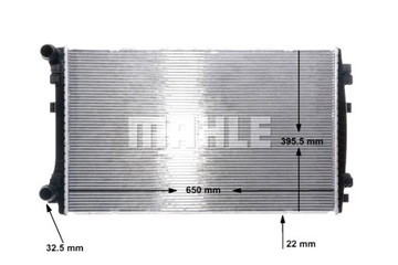 фото thumb №9, Радиаторов двигателя воды audi a3 q2 q3 seat ateca leon leon sc leon