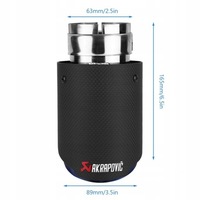 фото thumb №3, Наконечник вихлоп глушника накладка 60mm