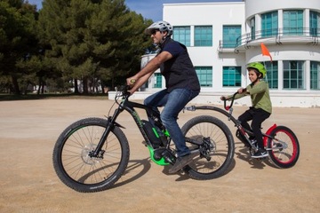 WeeRide PRO Pilot ALU велосипед, прицеп, прицеп