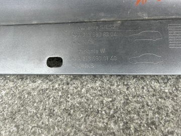 фото thumb №7, Планка порогова поріг накладка ліва mercedes benz w213 a2136908304