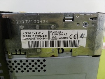 фото thumb №11, Радио+ дисплей заводские opel astra iii h blaupunkt cd30mp3 13154304