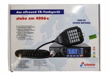 РАДИО CB Stabo XM-4006E ASQ AM/FM 12 В CB6 РАЗЪЕМ