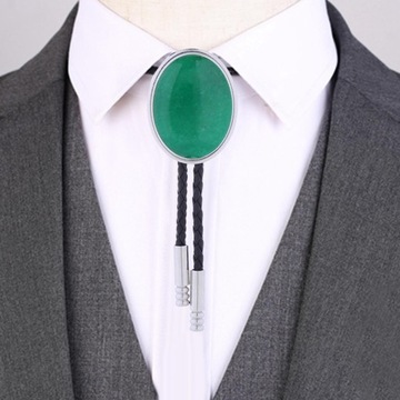 Ковбойский галстук Western Retro Bolo, зеленый