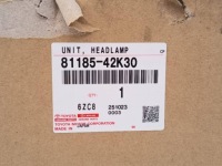 фото thumb №6, Toyota bz4x рестайлинг фара левая перед полный led 81185-42k30 оригинал