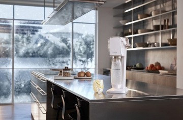 SODASTREAM ART САТУРАТОР ГАЗИРОВАННОЙ ВОДЫ | БУТЫЛКА 1Л + 2x 0,5Л + ЦИЛИНДР