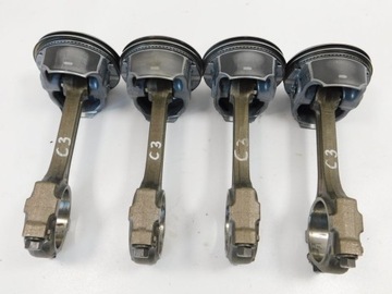 фото thumb №9, 4 поршни шатуны 2.2 16v dgi opel vectra c zafira b signum kpl direct