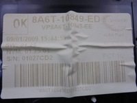 фото thumb №15, Fiesta mk6 08-12 спідометр  прилади 1.6b 8a6t10849ed