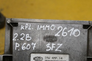 фото thumb №16, Блок управления набор иммобилайзер 2.2b peugeot 607 9637346880