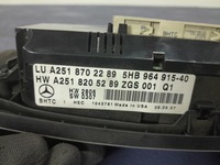 фото thumb №6, Mercedes r w251 панель перемикач кондиціонера обдув a2518702289