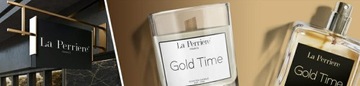 LA PERRIERE GOLD TIME СОЕВАЯ АРОМАТИЧЕСКАЯ СВЕЧА