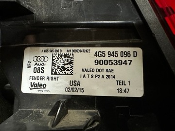 фото thumb №12, Лампи зад audi a6 c7 рестайлінг led usa 4g0 америка комплект