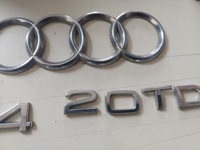 фото thumb №3, Audi a4 b7 знак емблема kółka + a4 2.0 tdi